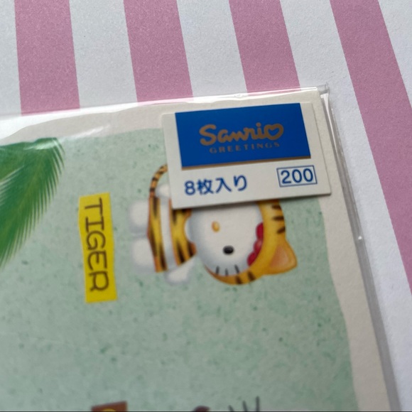 Vintage Sanrio Hello Kitty Animal Postcard set - 1999 - Picture 2 of 4